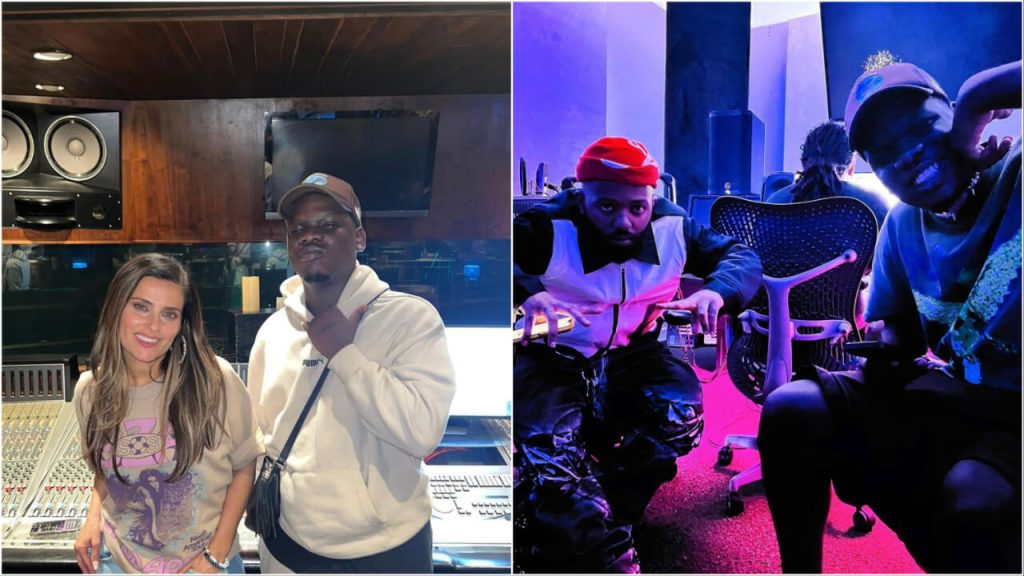 Blxckie's Epic Pictures With MadeinTYO And US Music Icon Nelly Furtado Sends Mzansi Into A Frenzy