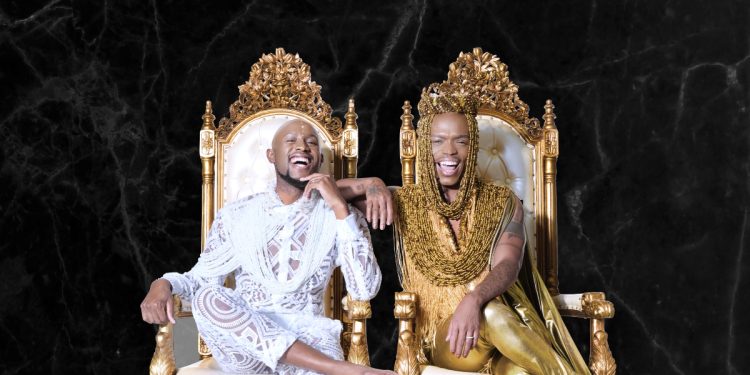 Somizi and Mohale in happier times-Image Source(Twitter)