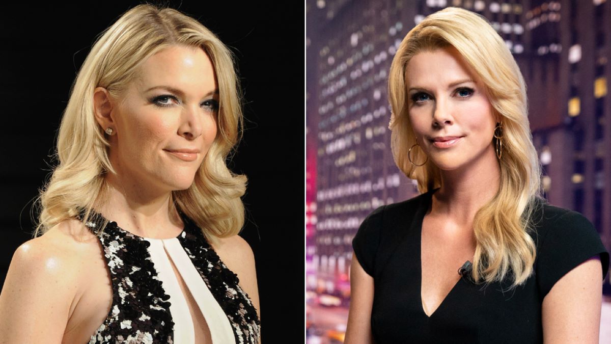 Charlize Theron and Megyn Kelly