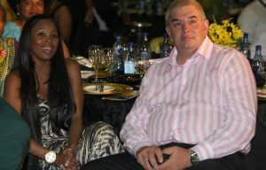 Khanyi Mbau and Theunis Crous-Image Source@Twitter