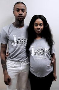 Themba and his baby mama