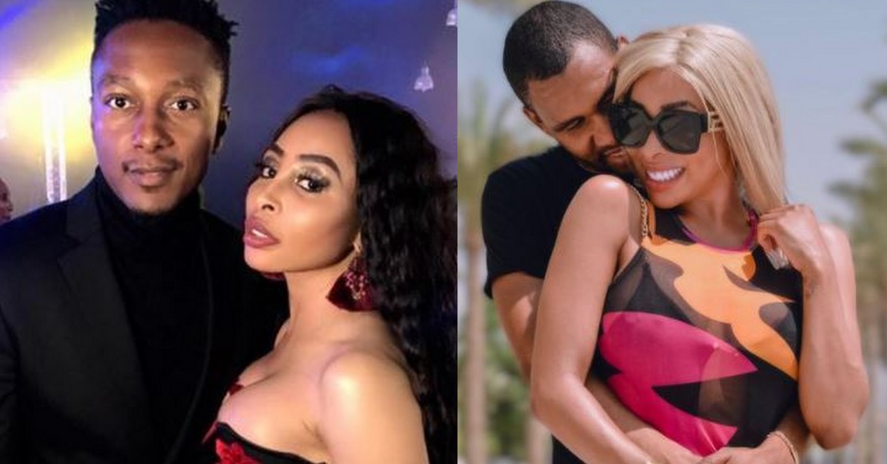 Khanyi Mbau and her past boyfriends-Image Source@Twitter