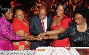 Jacob Zuma and his wives-Image Source@Instagram