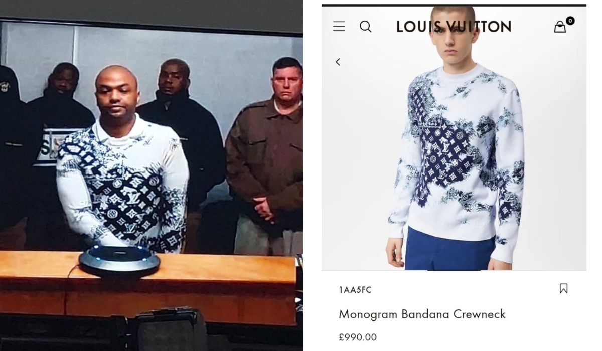 Thabo Bester Sets Social Media Ablaze with his R18k Louis Vuitton Designer Sweater