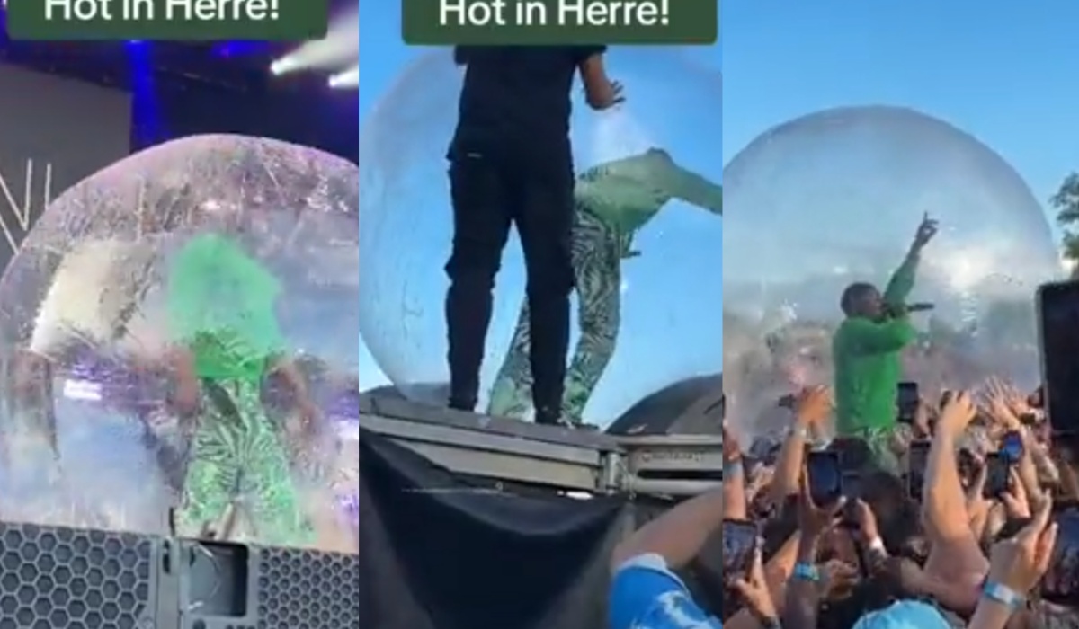 South Africans Dare Akon To Bring His Spectacular Giant Plastic Ball Crowd-Surfing Stunt To Mzansi