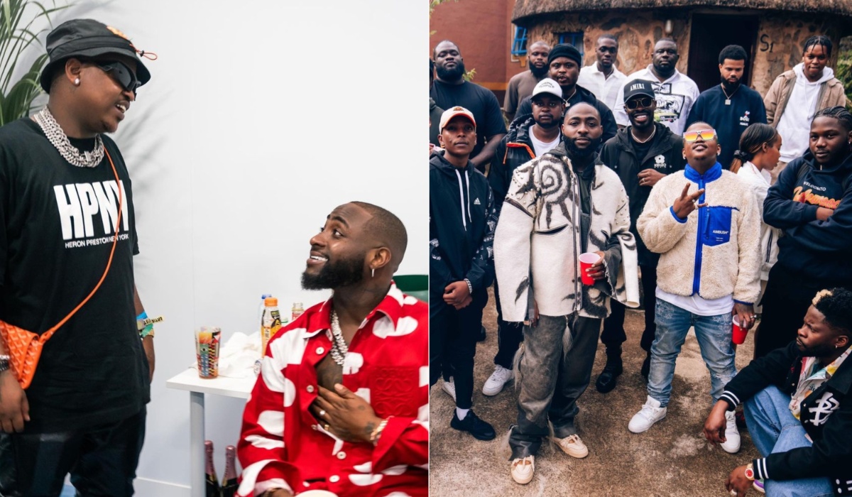 Outraged South Africans Attack Focalistic For Colloborating With Davido