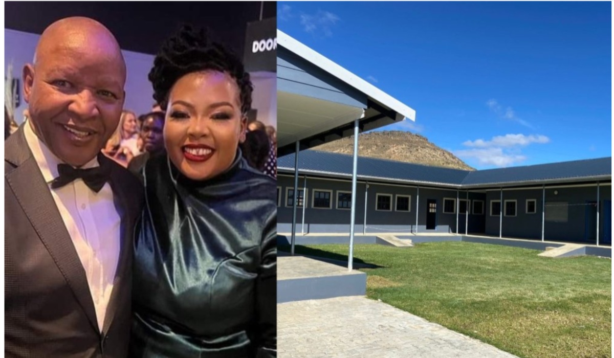 Anele Mdoda employs Twitter user at Father's newly built school