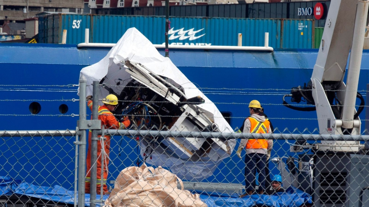 Titan Submersible Moments Implosion