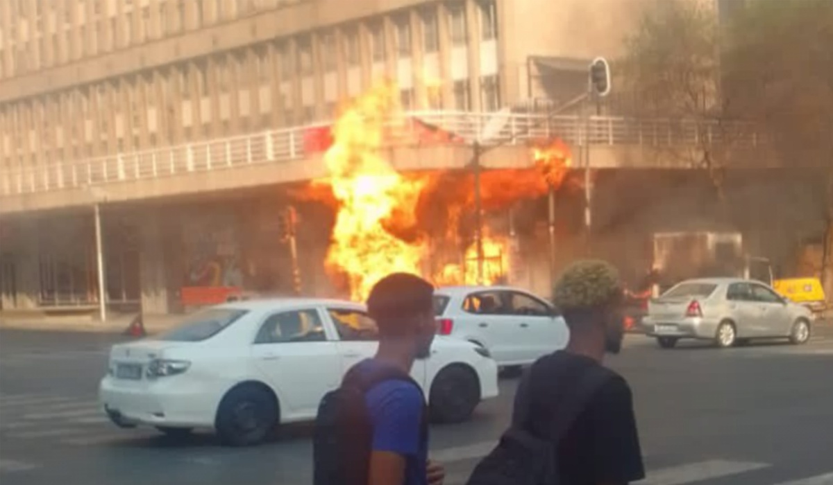 Johannesburg gas Explosion