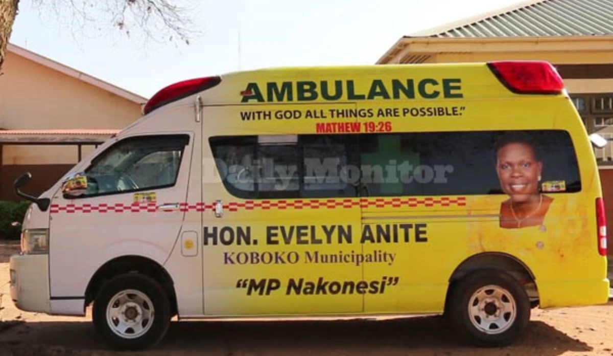 Minister Taking Back Ambulance