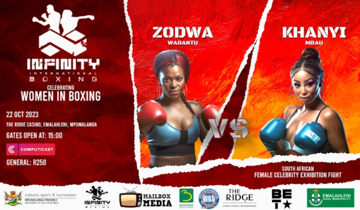 Khanyi Mbau and Zodwa Wabantu Set to Clash in Historic Celebrity Boxing Match!
