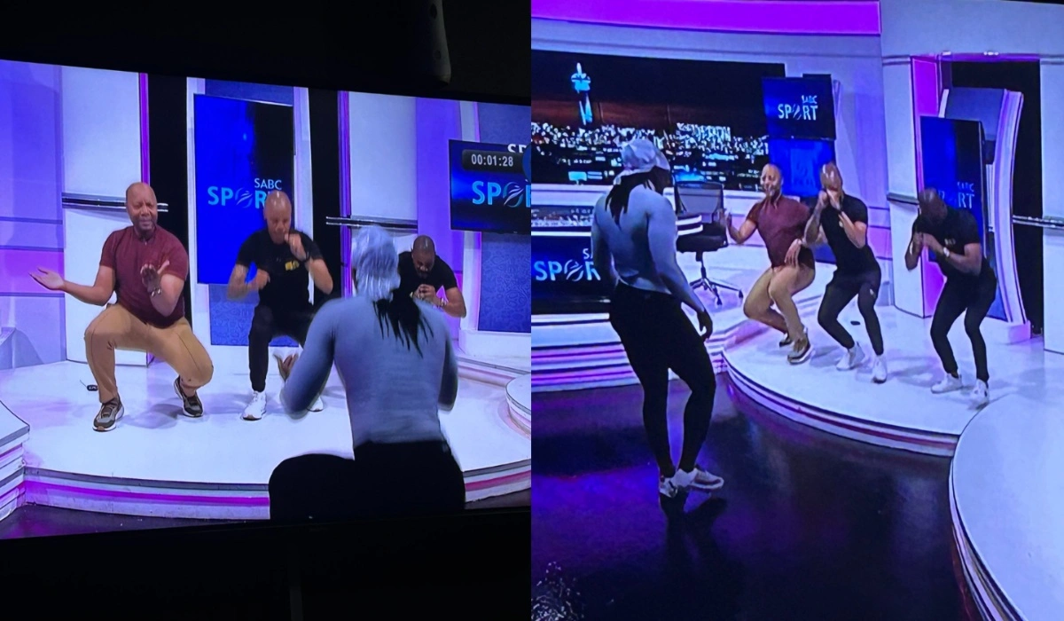 Mzansi Goes in a Frenzy as 'King of Squats' Nkululeko Dlamini Features On SABC Sport TV