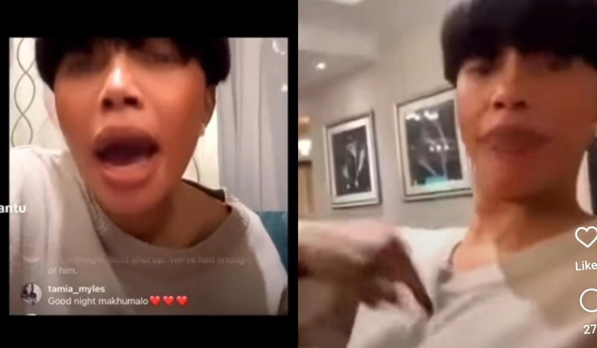 Kelly Khumalo drunk video