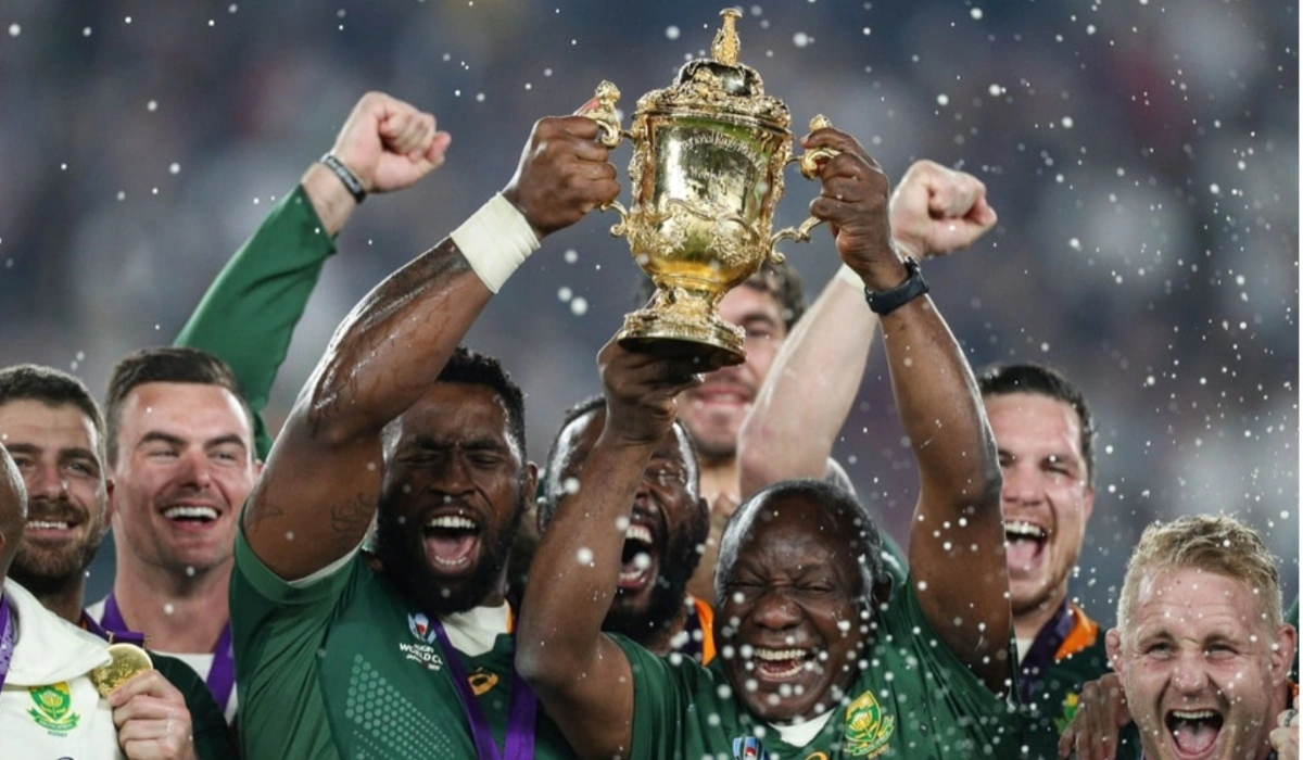 World Cup Trophy Safe after robbers break into South African Rugby Union (SARU) Head Offices 