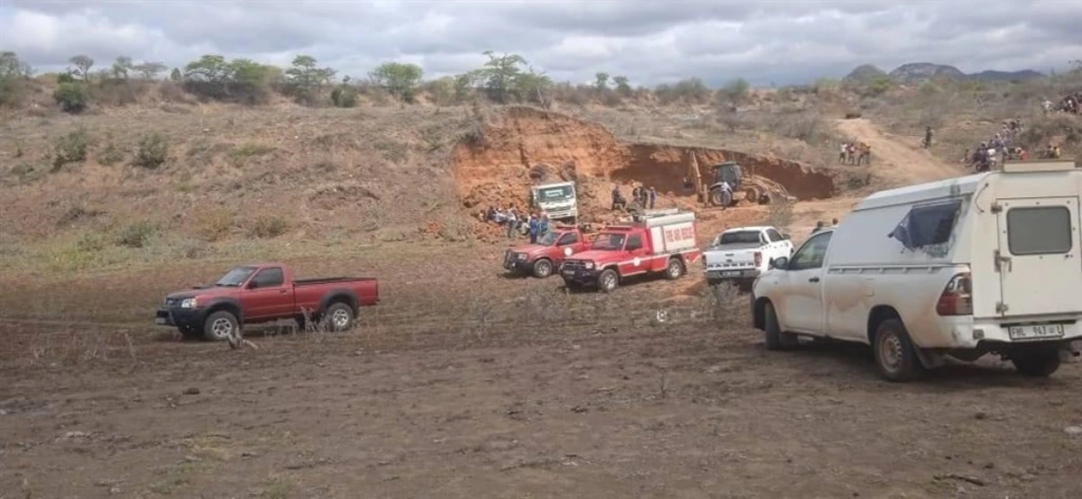 Two Men Buried Alive 