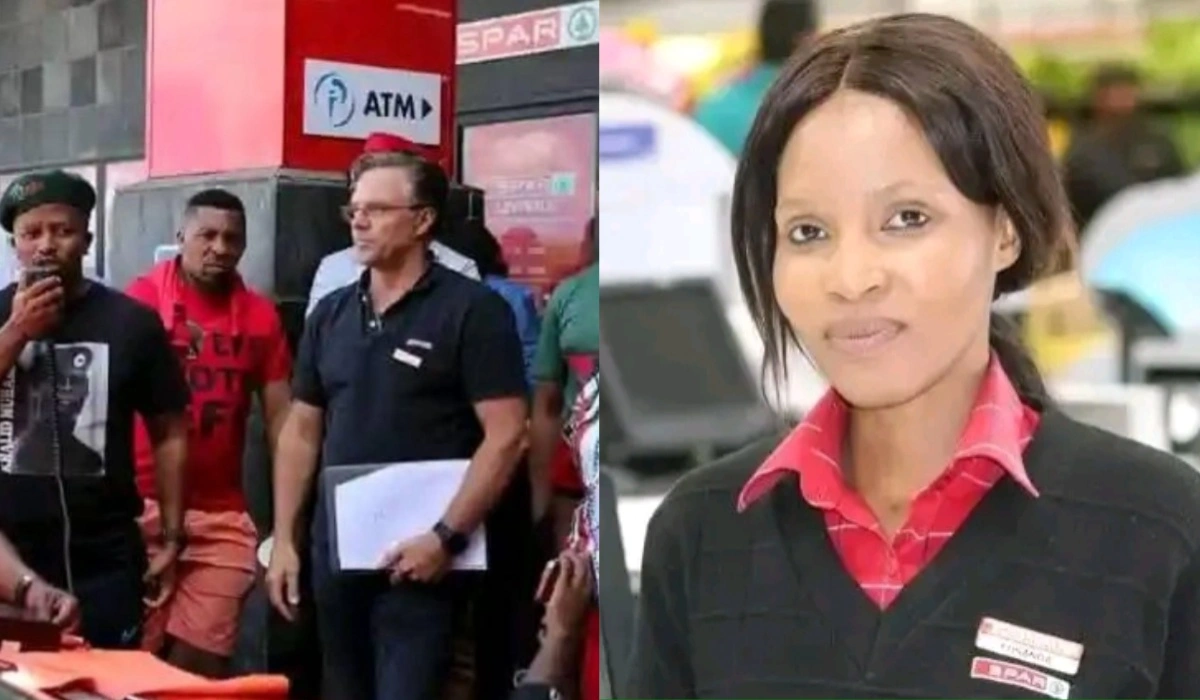 EFF Shuts Down Spar After Female Cashier Who Went Viral for Pleasuring Herself Inside the Supermarket Was Fired