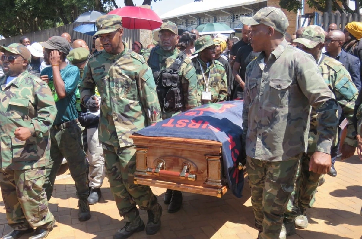 Mourners Coffin Police Station