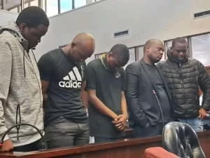 Suspects in AKA murder case 