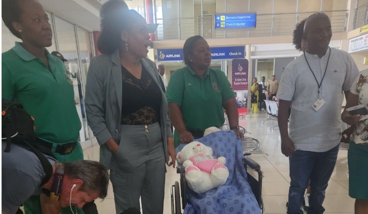 Eight-Year-Old Lauryn Siako Returns Home to Botswana in Grand Style After Tragic ZCC Bus Accident 