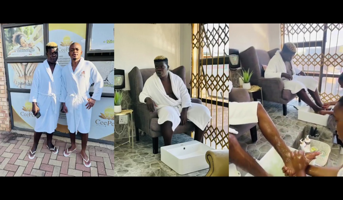 Video Showing Skomota Getting Spa Treatment Sends Social Media Into a Frenzy