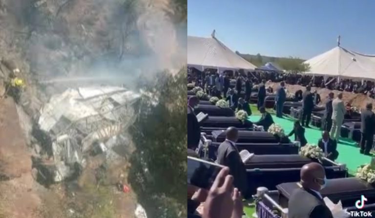 44 ZCC Bus Accident Victims Finally Laid to Rest in Botswana - Zoom