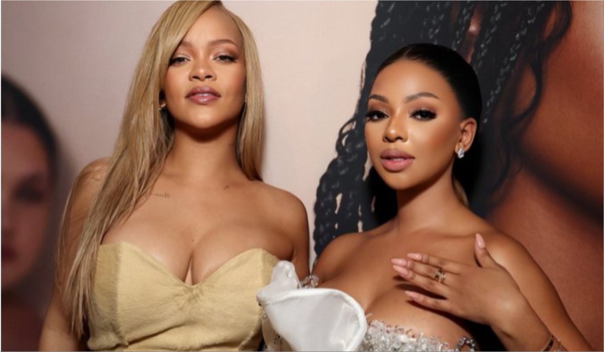 Mihlali Ndamase dragged by Rihanna fans