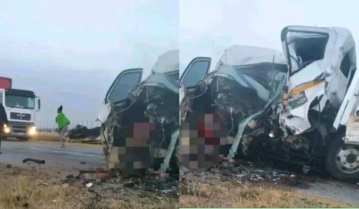 13 People Killed After a Minibus Taxi Collides with Truck in a Deadly Collision