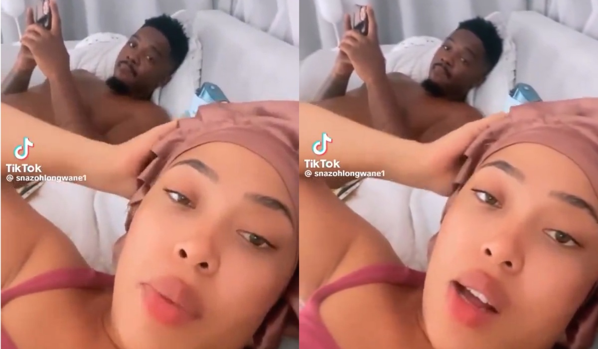 Simphiwe Ngema and Boyfriend Tino Chinyani's Intimate Bedroom Video Sparks Social Media Frenzy