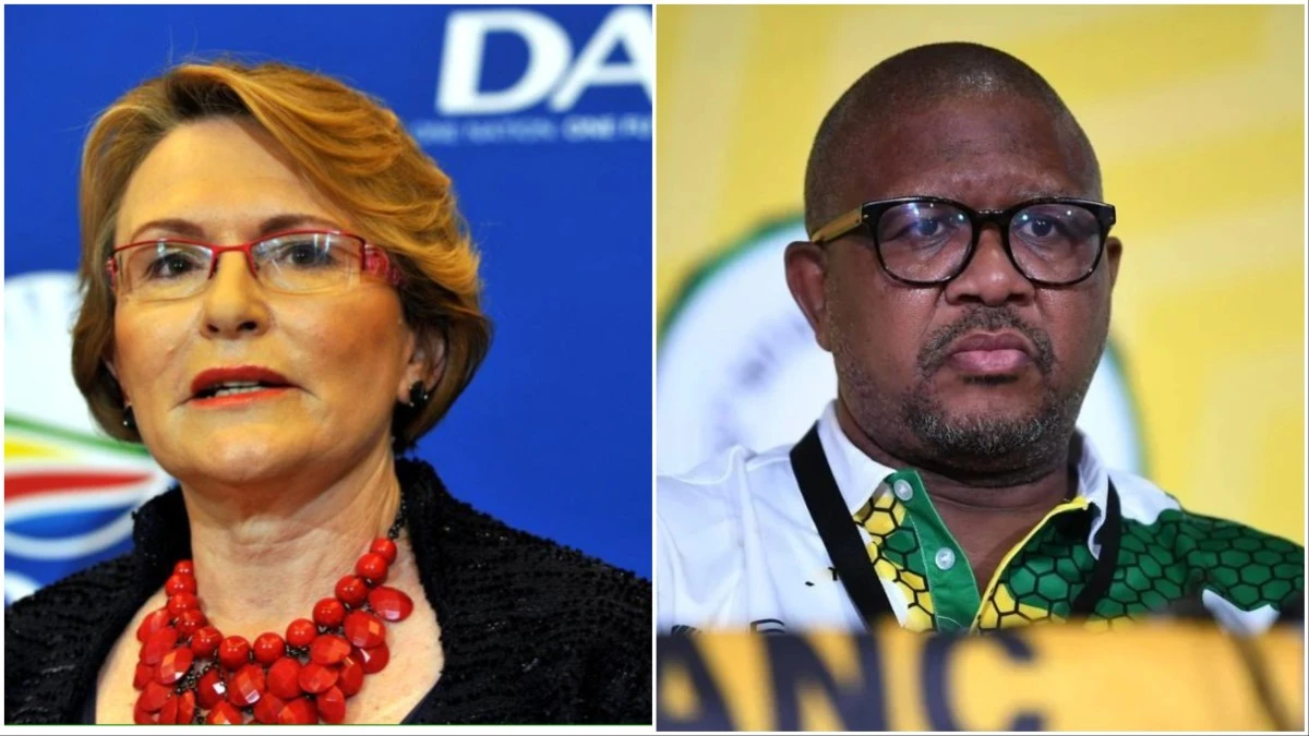 Fikile Mbalula Hellen Zille