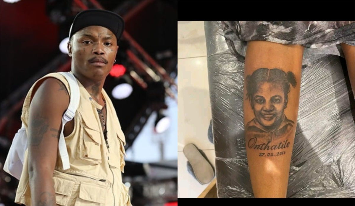 Controversy Erupts as Shebeshxt Inks Tribute 'Tattoo' of Daughter's Face on his Leg