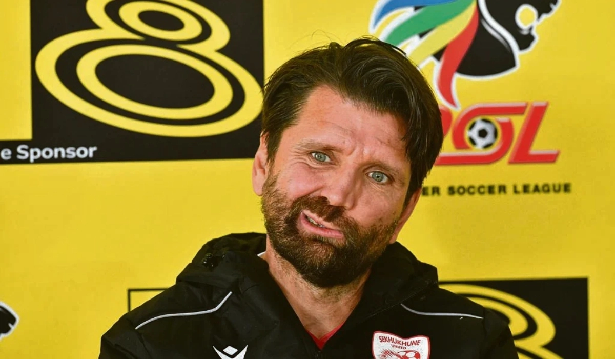 Sekhukhune coach Peter Hyballa