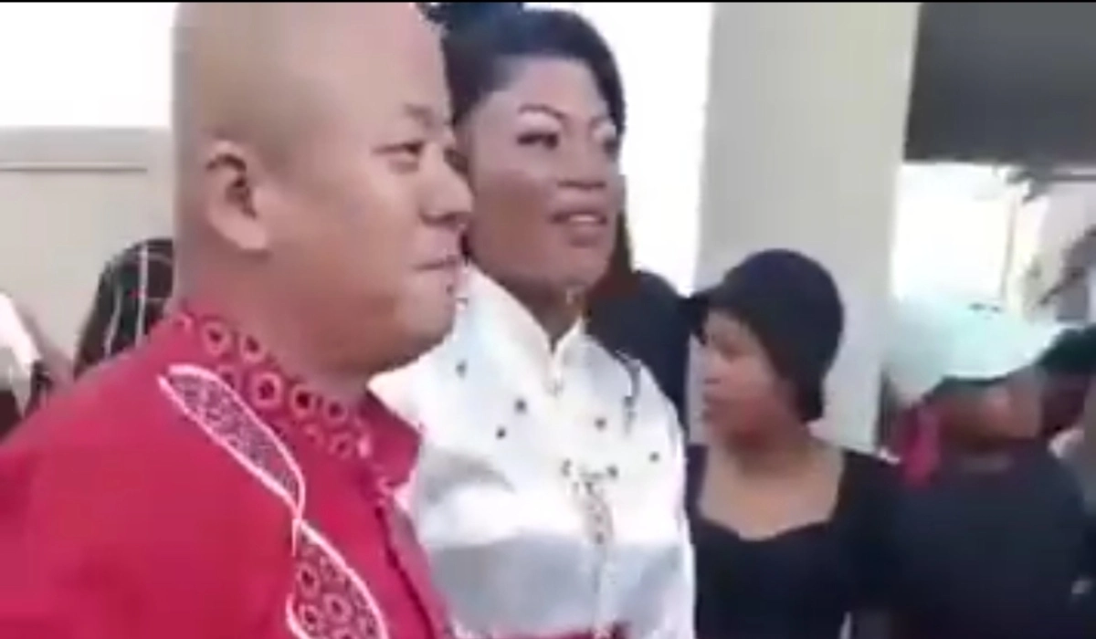 Chinese Man Marries African