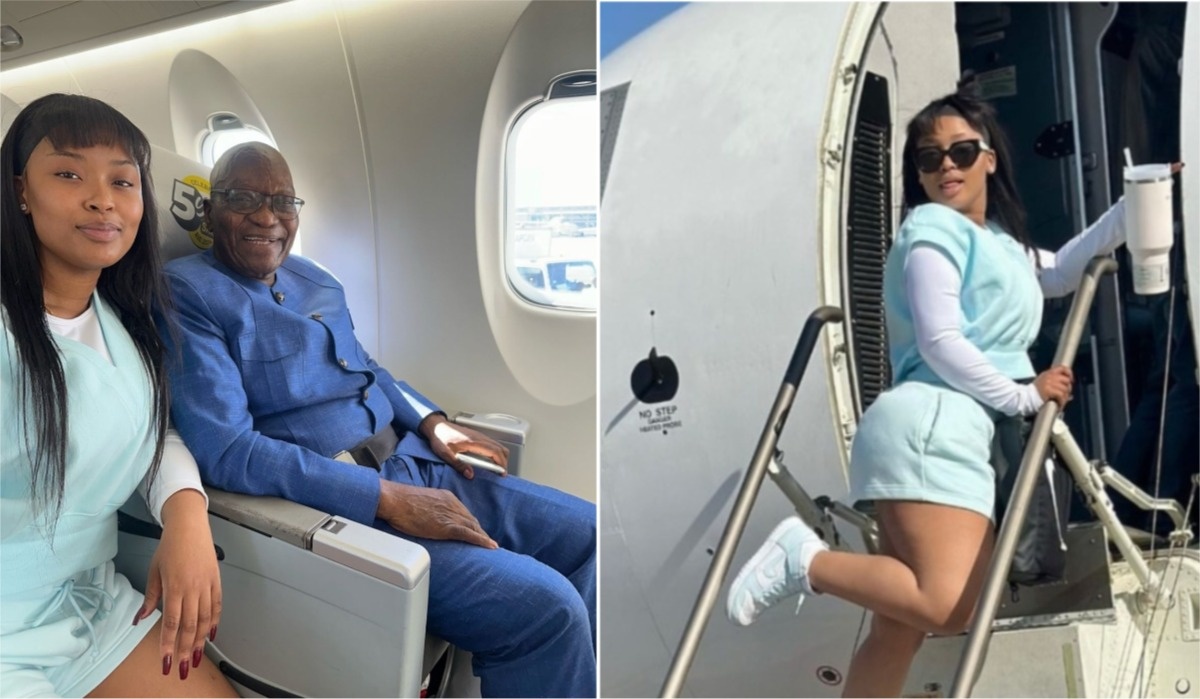 Social Media Erupts Over Cyan Boujee and Jacob Zuma’s 'Controversial' Picture