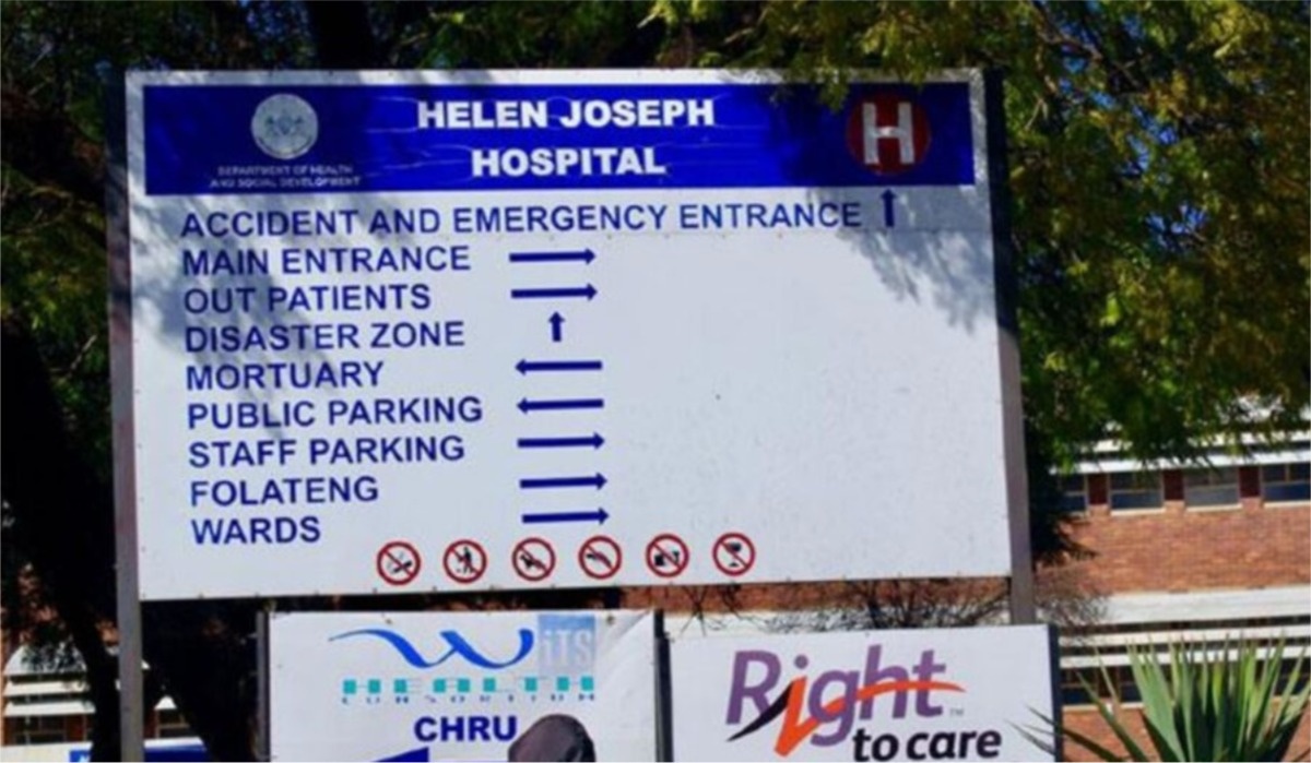 Tom London Exposes Disturbing Conditions at Helen Joseph Hospital